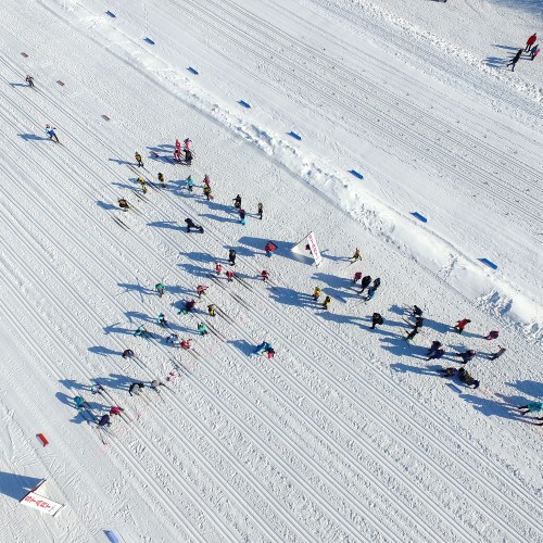 XXXI Bieszczadzki Bieg Lotników- dzień I (dron) 